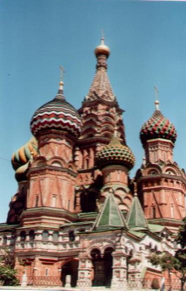 Moskou - Basilius Kathedraal